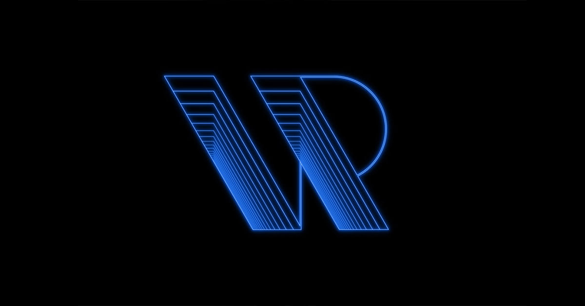 Premium Vector | Vr letter logo template